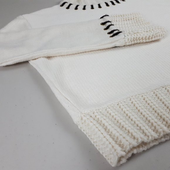 Zara Ivory Mock Turtleneck Sweater - Picture 4 of 16